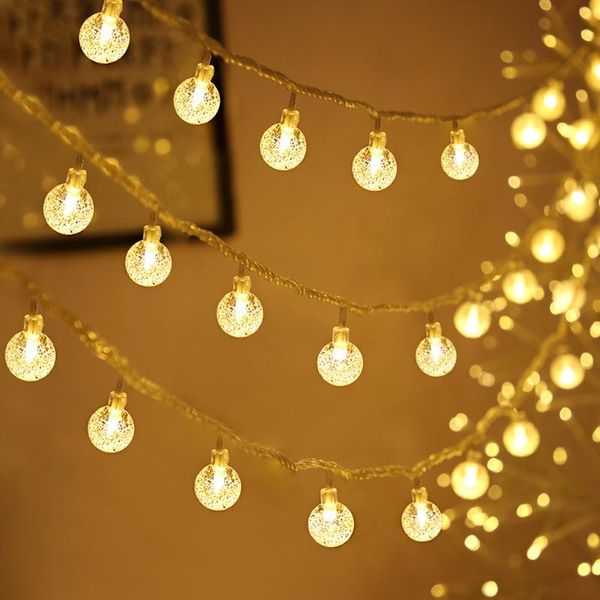 strings led string lights fairy gypsophila bubble ball lamp holiday lighting garland battery usb indoor for christmas wedding decoration
strings led string lights fairy gypsophila bubble ball lamp holiday lighting garland battery usb indoor for christmas wedding decoration