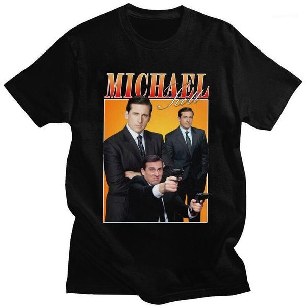 men's t-shirts michael scotshirt short sleeves the office men t shirts tv series dwight schrute jim halpert t-shirt 100% cotton tee top, White;black
men's t-shirts michael scotshirt short sleeves the office men t shirts tv series dwight schrute jim halpert t-shirt 100% cotton tee top, White;black