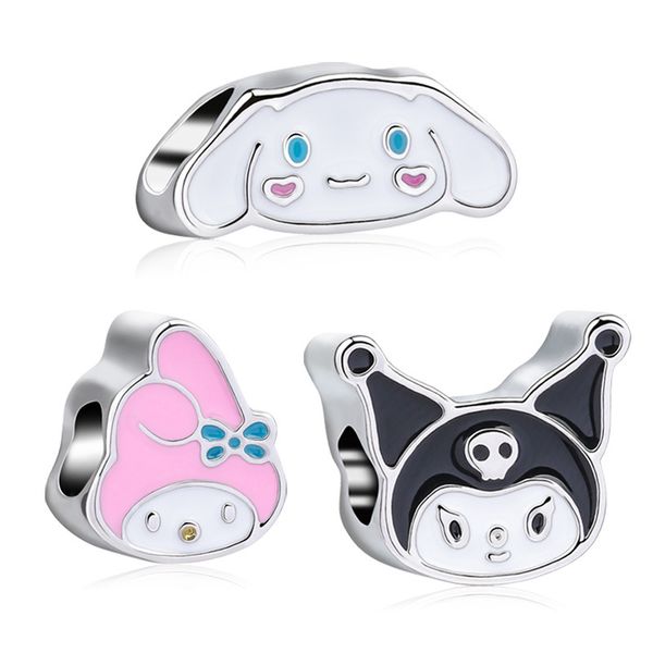 1pcs cute dog pendant diy beads adapting to original pandora charm bracelet ladies jewelry making gifts, Silver
1pcs cute dog pendant diy beads adapting to original pandora charm bracelet ladies jewelry making gifts, Silver