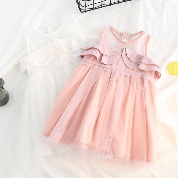girl's dresses 2021 baby girl summer dress sweet girls lace mesh princess sleeveless kids suit clothes, Red;yellow
girl's dresses 2021 baby girl summer dress sweet girls lace mesh princess sleeveless kids suit clothes, Red;yellow