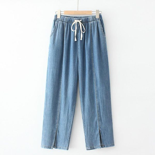 plus size pants jeans for women elastic waist looser design of pant leg slit extra large under 220 pounds fatlady wear in summer, Black
plus size pants jeans for women elastic waist looser design of pant leg slit extra large under 220 pounds fatlady wear in summer, Black