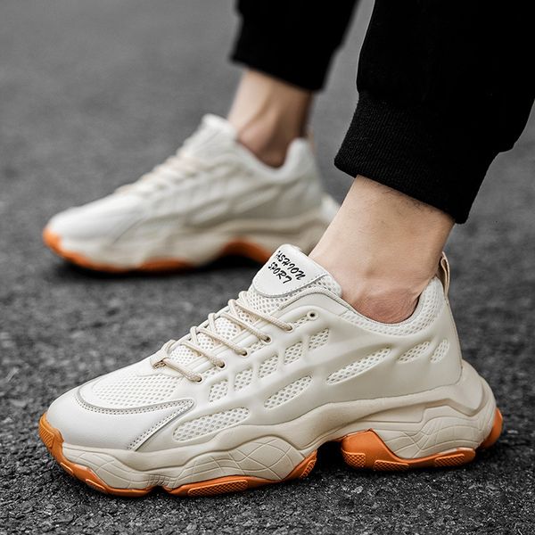 2021 spring ins daddy's men's elevated sports leisure trend round head trendy sho, Black
2021 spring ins daddy's men's elevated sports leisure trend round head trendy sho, Black