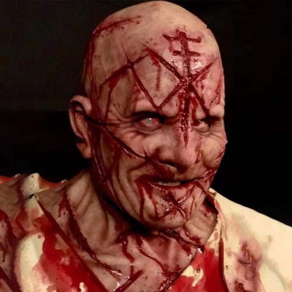 party hats realistic safe exquisite workmanship halloween horror cosplay face cover headgear for adults
party hats realistic safe exquisite workmanship halloween horror cosplay face cover headgear for adults