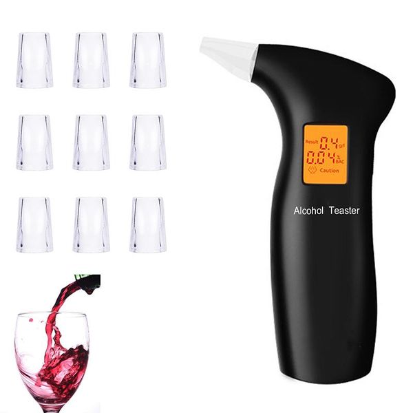 alcoholism test lamjad 2021 portable breath alcohol tester with 10 mouthpieces, professional backlight lcd screen ,black
alcoholism test lamjad 2021 portable breath alcohol tester with 10 mouthpieces, professional backlight lcd screen ,black