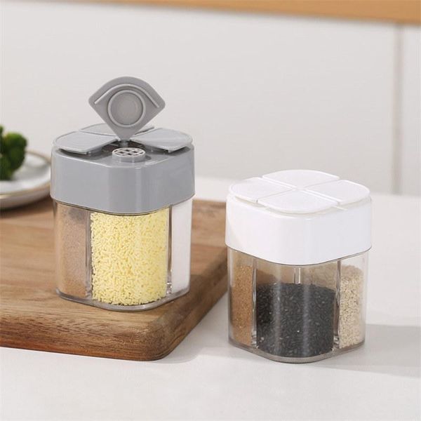 storage bottles & jars seasoning box multi compartments spice sugar salt pepper bottle cumin powder container kitchen supplies
storage bottles & jars seasoning box multi compartments spice sugar salt pepper bottle cumin powder container kitchen supplies