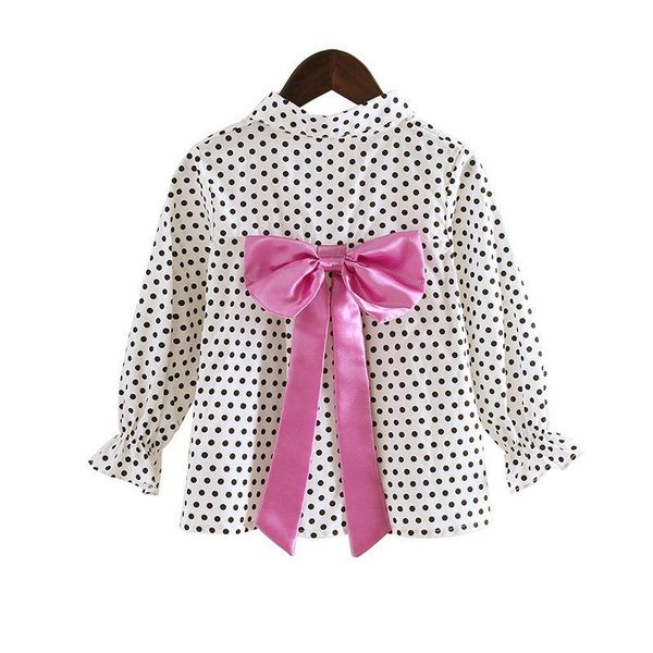 shirts girls blouses spring autumn cotton dot kids long sleeve toddler big bow shirt fashion clothing 3-13 years old, White;black
shirts girls blouses spring autumn cotton dot kids long sleeve toddler big bow shirt fashion clothing 3-13 years old, White;black
