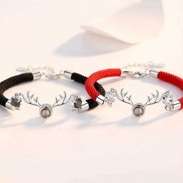 one way deer have you lovers bracelet 100 kinds of voice 520 net red student fort department knitting hand rope jewelry, Golden;silver
one way deer have you lovers bracelet 100 kinds of voice 520 net red student fort department knitting hand rope jewelry, Golden;silver