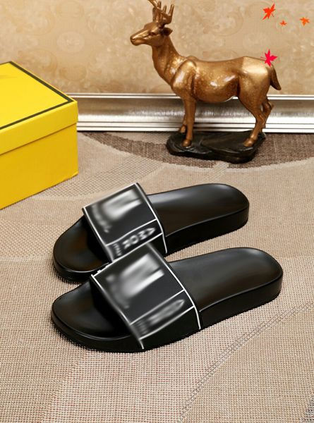 2021 slipper designer slide summer sandals fashion men beach indoor flat flip flops leather luxurys shoes mens slippers with box size 39-45, Black
2021 slipper designer slide summer sandals fashion men beach indoor flat flip flops leather luxurys shoes mens slippers with box size 39-45, Black