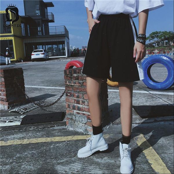harajuku bf loose summer womens short trendy fashion school students shorts women high waist female solid lovers females, White;black
harajuku bf loose summer womens short trendy fashion school students shorts women high waist female solid lovers females, White;black