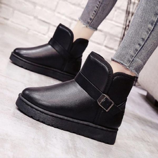 boots 2021 winter women snow warm short plush soft ladies plus size ankle boot women's fur platform female casual shoes, Black
boots 2021 winter women snow warm short plush soft ladies plus size ankle boot women's fur platform female casual shoes, Black