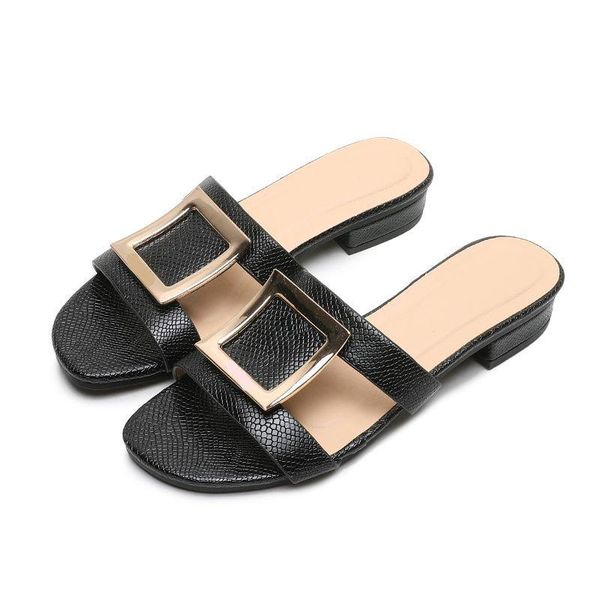 summer outdoor fashion women sandals open toe sandals vintage anti-slip leather casual female shoes plus size, Black
summer outdoor fashion women sandals open toe sandals vintage anti-slip leather casual female shoes plus size, Black