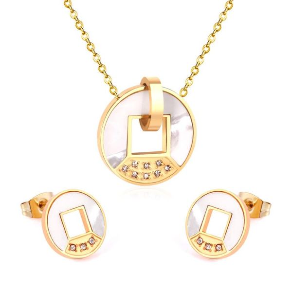 earrings & necklace luxukisskids cute style shell earring sets fashion stainless steel jewelry costume, Silver
earrings & necklace luxukisskids cute style shell earring sets fashion stainless steel jewelry costume, Silver