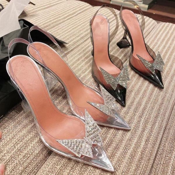 sandals star style crystal butterfly transparent women pumps jelly office lady shoes summer slingbacks high heels wedding bridal, Black
sandals star style crystal butterfly transparent women pumps jelly office lady shoes summer slingbacks high heels wedding bridal, Black