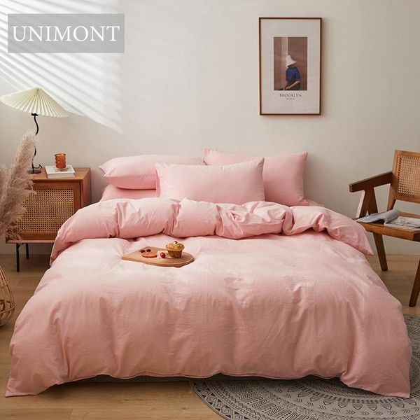 bedding sets luxury solid color cotton washed 3/4 piece set of pure duvet cover sheet
bedding sets luxury solid color cotton washed 3/4 piece set of pure duvet cover sheet