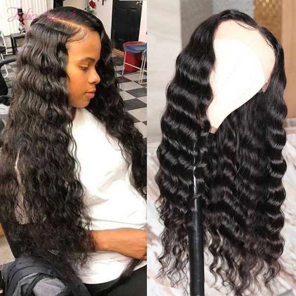lace wigs malaysian deep wave frontal wig pre plucked julia human hair for women transparent 13x4 front with baby, Black;brown
lace wigs malaysian deep wave frontal wig pre plucked julia human hair for women transparent 13x4 front with baby, Black;brown
