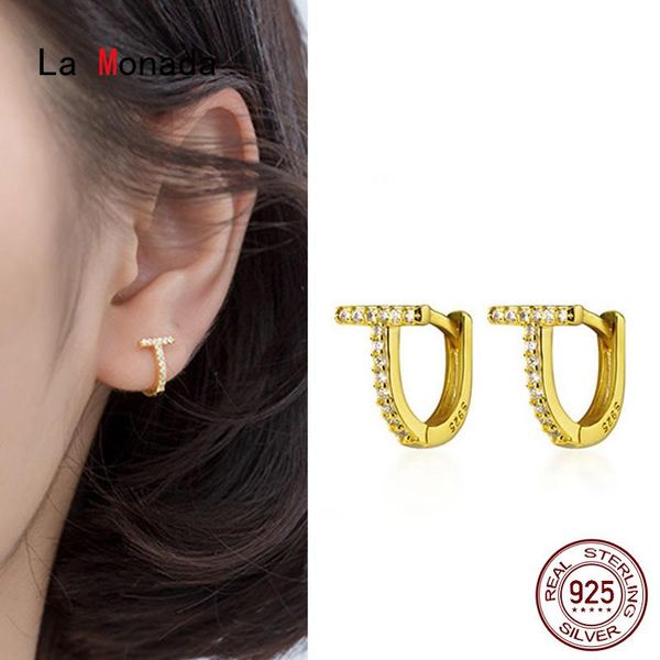 hoop & huggie la monada small earrings for women u design piercing ear silver 925 fashion girls woman, Golden;silver
hoop & huggie la monada small earrings for women u design piercing ear silver 925 fashion girls woman, Golden;silver