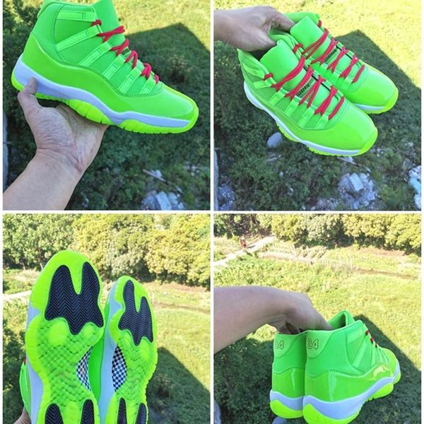 space jam 11 high green hornet men sports shoes 11s lime green red mens designer sports sneaker
space jam 11 high green hornet men sports shoes 11s lime green red mens designer sports sneaker