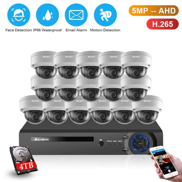hd-tvi ahd 16ch 1080p 5mp dvr kit 5mp security cameras system 16* 5.0mp day night vision cctv home security kit with 4tb hdd
hd-tvi ahd 16ch 1080p 5mp dvr kit 5mp security cameras system 16* 5.0mp day night vision cctv home security kit with 4tb hdd