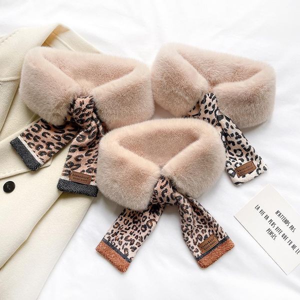 scarves 2021 autumn winter leopard dot fashion crochet collar scarf plain faux fur wrap neck snood ring neckerchief tie, Blue;gray
scarves 2021 autumn winter leopard dot fashion crochet collar scarf plain faux fur wrap neck snood ring neckerchief tie, Blue;gray