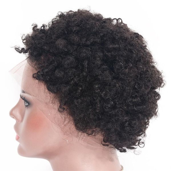 8 inch pre plucked afro kinky curly brazilian short remy wig bleached knots for black womenlace front human hair wigs, Black;brown
8 inch pre plucked afro kinky curly brazilian short remy wig bleached knots for black womenlace front human hair wigs, Black;brown