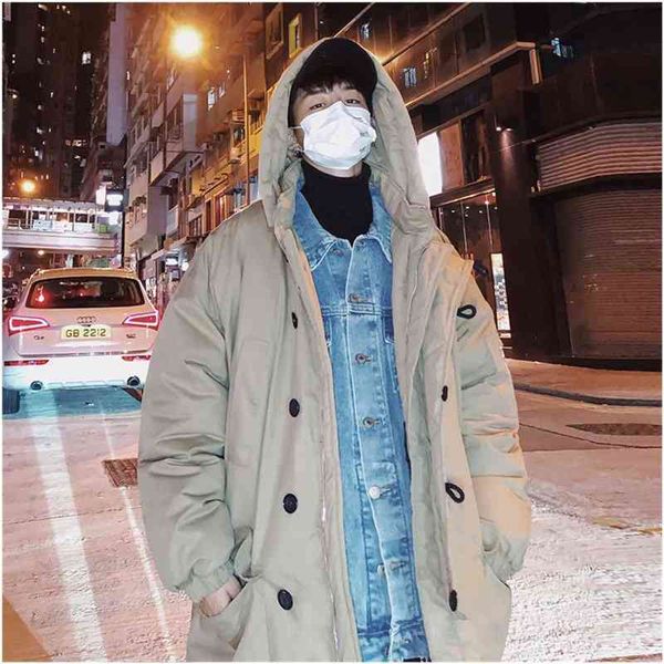 Men's Down & Parkas Winter Exquisite Korean Style Thick Long Cotton Coat Hooded Fashion Wild Loose Jacket Black / Khaki Green M- l8pJ# CZYY
Men's Down & Parkas Winter Exquisite Korean Style Thick Long Cotton Coat Hooded Fashion Wild Loose Jacket Black / Khaki Green M- l8pJ# CZYY