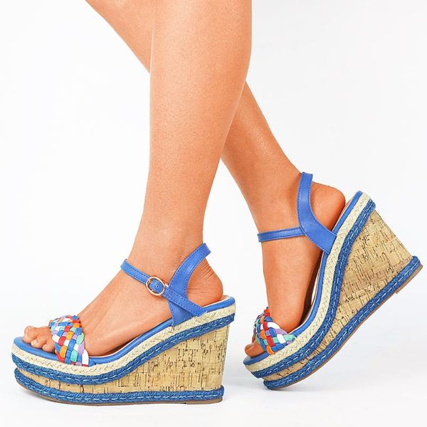 sandals ribetrini ins female mixed color buckle strap platform open toe women rome stylish casual shoes woman, Black
sandals ribetrini ins female mixed color buckle strap platform open toe women rome stylish casual shoes woman, Black