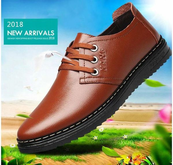 dress shoes acebuy2 casual men's leather breathable british business zapatos de hombre vestir, Black
dress shoes acebuy2 casual men's leather breathable british business zapatos de hombre vestir, Black