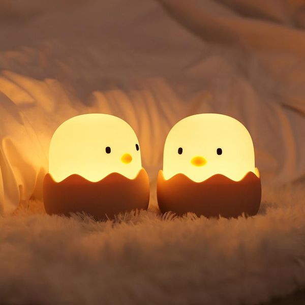 night lights led light for kids soft silicone usb rechargeable bedroom decor gift animal chick touch lamp
night lights led light for kids soft silicone usb rechargeable bedroom decor gift animal chick touch lamp