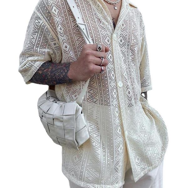 men's casual shirts clothing european american autumn thin japanese cut-out shirt lapel slim buttoned long sleeve men, White;black
men's casual shirts clothing european american autumn thin japanese cut-out shirt lapel slim buttoned long sleeve men, White;black
