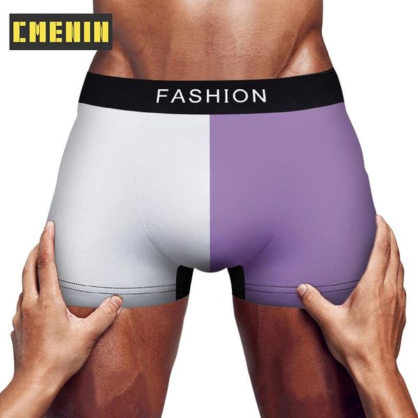 underpants cmenin cotton gay man's underwear boxer homme men's men boxers underware cm894, Black;white
underpants cmenin cotton gay man's underwear boxer homme men's men boxers underware cm894, Black;white
