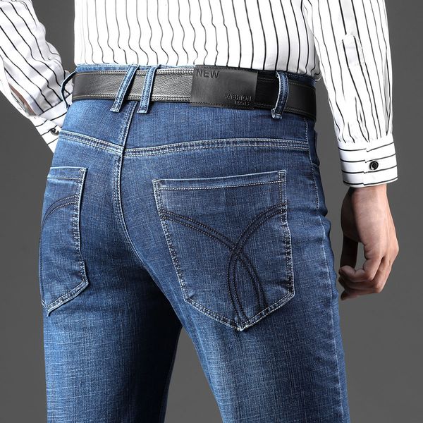 new 2021 spring autumn men's smart jeans business fashion straight regular blue stretch denim trousers classic men plus size 35 40 ippr
new 2021 spring autumn men's smart jeans business fashion straight regular blue stretch denim trousers classic men plus size 35 40 ippr