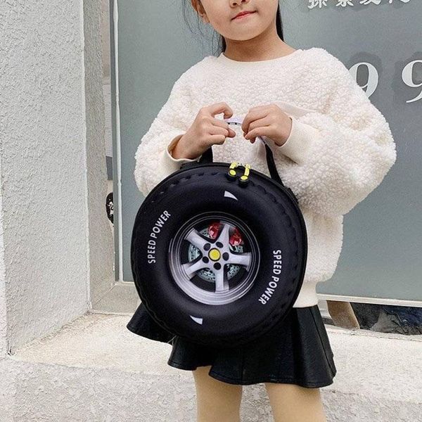 school bags kindergarten backpack personality trend 3-6 years old tire-shaped bag baby child kid
school bags kindergarten backpack personality trend 3-6 years old tire-shaped bag baby child kid