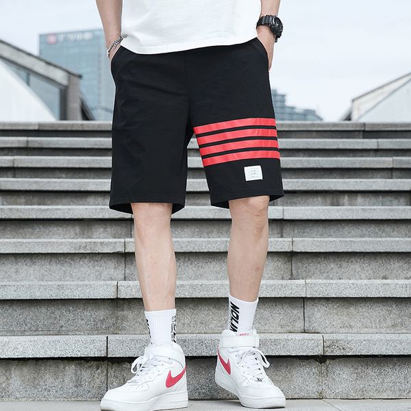 new brand shorts men clothing basketball pants for man 2021 summer plussize casual fashion korean style striped clothes xvhk, White;black
new brand shorts men clothing basketball pants for man 2021 summer plussize casual fashion korean style striped clothes xvhk, White;black