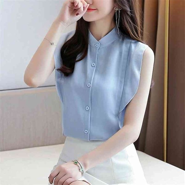 korean chiffon women blouses shirts sleeveless plus size woman solid blouse blusas mujer de moda xxl 210531, White
korean chiffon women blouses shirts sleeveless plus size woman solid blouse blusas mujer de moda xxl 210531, White
