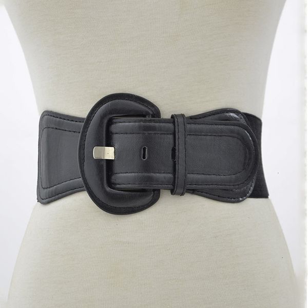 women's belt new fashion pin buckle pu imitation leather elastic wide belt simple elastic wide waist cover, Black;brown
women's belt new fashion pin buckle pu imitation leather elastic wide belt simple elastic wide waist cover, Black;brown