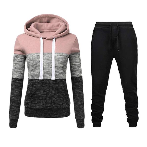 women's two piece pants women tracksuit 2 set hoodie + sport suit female autumn winter sweatshirt sets sportswear pullover suits for wo, White
women's two piece pants women tracksuit 2 set hoodie + sport suit female autumn winter sweatshirt sets sportswear pullover suits for wo, White