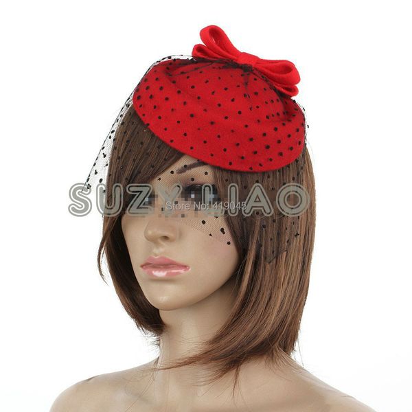 NEW Lady Girl Fascinator Pillbox Felt Wool Hat Hair Clip Formal Dress Bowknot Veil Hat Fascinator Hair Clip Accessory Flower Cap
NEW Lady Girl Fascinator Pillbox Felt Wool Hat Hair Clip Formal Dress Bowknot Veil Hat Fascinator Hair Clip Accessory Flower Cap