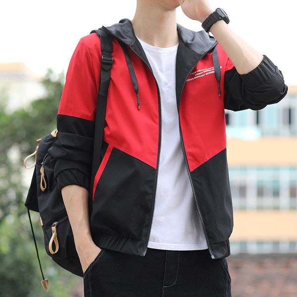 coat new autumn korean fashion slim handsome student single men's jacket hooded, Black;brown
coat new autumn korean fashion slim handsome student single men's jacket hooded, Black;brown