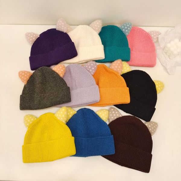 caps & hats candy color children wool knitted spring autumn girls dot printed cat ears warm boys woolen for 1-3 years old, Yellow
caps & hats candy color children wool knitted spring autumn girls dot printed cat ears warm boys woolen for 1-3 years old, Yellow