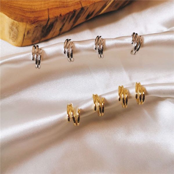 hbp fashion korea east gate exquisite spiral without holes punk style ins small simple ear clip earrings, Silver 
hbp fashion korea east gate exquisite spiral without holes punk style ins small simple ear clip earrings, Silver