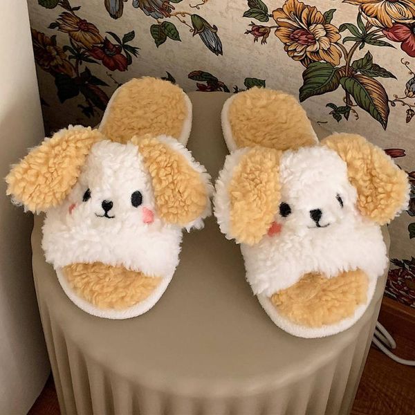 slippers animal women flat furry ladies winter home shoes female comfortable open toe slipper indoor fashion hh413, Black
slippers animal women flat furry ladies winter home shoes female comfortable open toe slipper indoor fashion hh413, Black