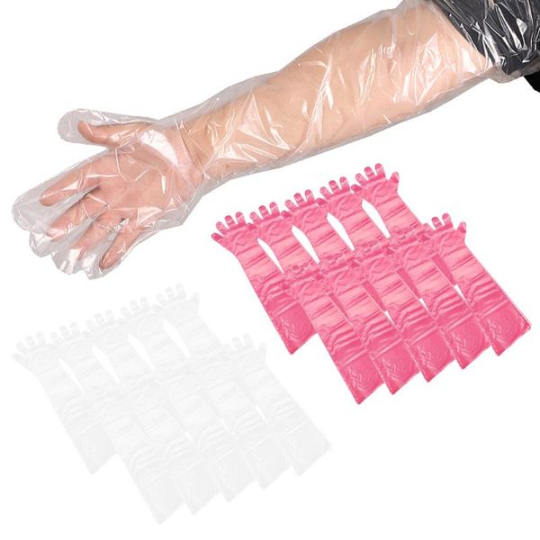 disposable gloves 50pcs long-arm soft plastic film long arm glove cattle sheep insemination for farm animal pet supplies
disposable gloves 50pcs long-arm soft plastic film long arm glove cattle sheep insemination for farm animal pet supplies