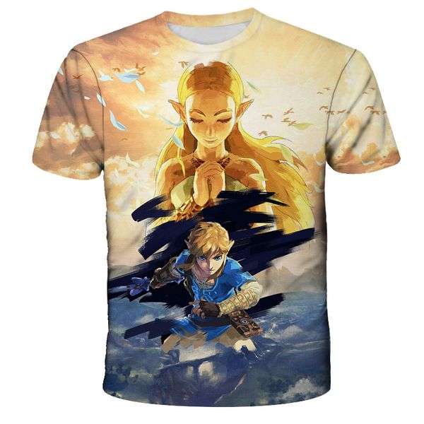 boys summer fun harajuku polyester 3dt fancy casual wear short sleeve kids japanese movie zelda anime costume4t-14t, Blue
boys summer fun harajuku polyester 3dt fancy casual wear short sleeve kids japanese movie zelda anime costume4t-14t, Blue