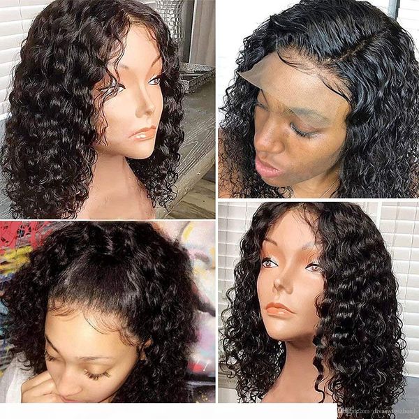 glueless lace front wigs brazilian virgin human hair wigs full lace short bob wigs with natural hairline (14 inch 130% density, Black;brown
glueless lace front wigs brazilian virgin human hair wigs full lace short bob wigs with natural hairline (14 inch 130% density, Black;brown
