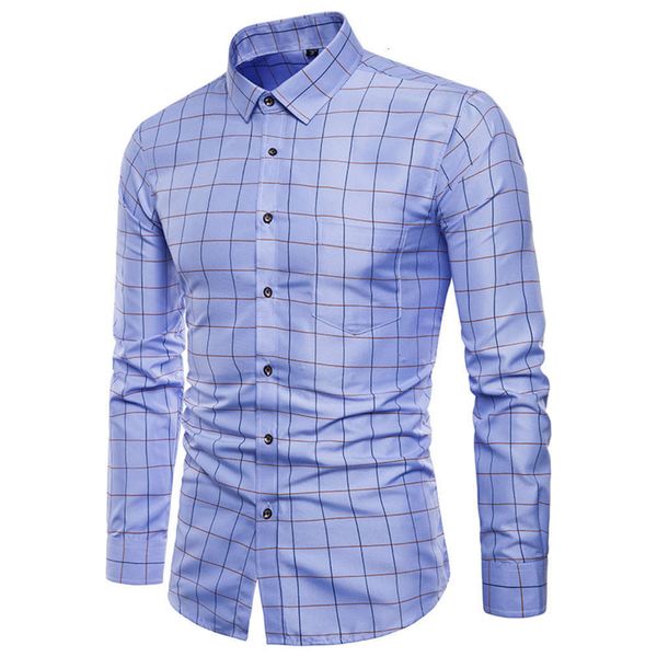 2021 new classic plaid print men's slim four seasons versatile long sleeve shirt, White;black
2021 new classic plaid print men's slim four seasons versatile long sleeve shirt, White;black