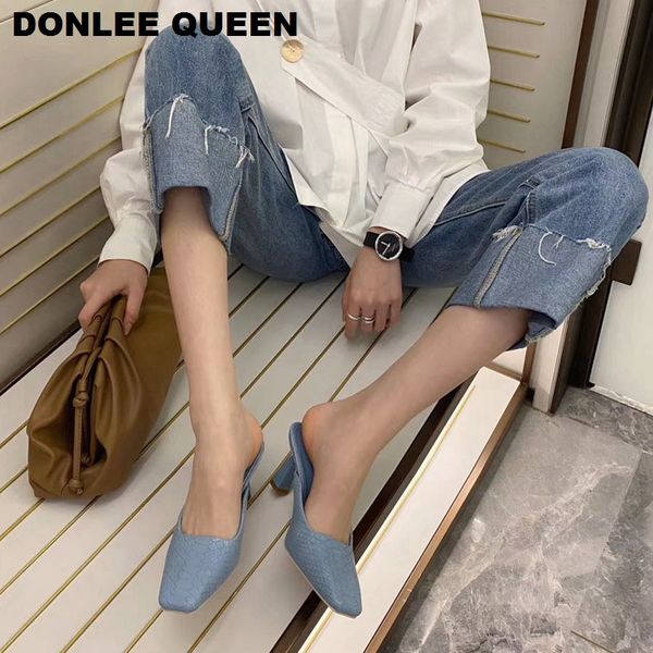 new fashion high heel slippers women snake pattern brand square toe mule slip on outdoor slides elegant pumps party wedding shoe, Black
new fashion high heel slippers women snake pattern brand square toe mule slip on outdoor slides elegant pumps party wedding shoe, Black