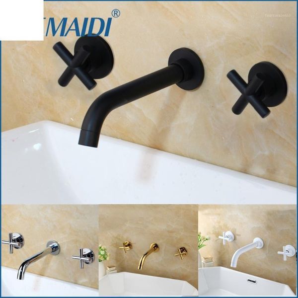 taps fashion wall sink basin mixer tap set bathroom spout faucet with double lever in mablack/polished gold faucets1
taps fashion wall sink basin mixer tap set bathroom spout faucet with double lever in mablack/polished gold faucets1