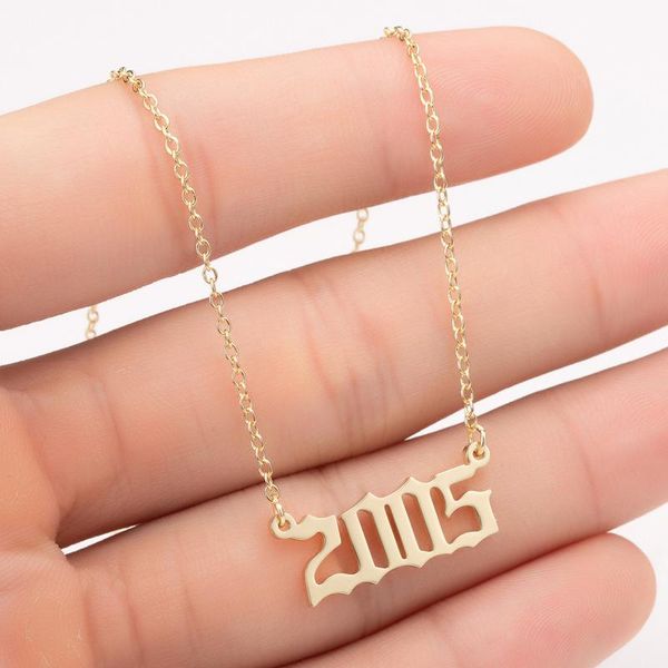 chokers stainless steel custom jewelry special date year number necklace for women 1997 1998 1999 2000 from 1980 to 2005 collares mujer, Golden;silver
chokers stainless steel custom jewelry special date year number necklace for women 1997 1998 1999 2000 from 1980 to 2005 collares mujer, Golden;silver