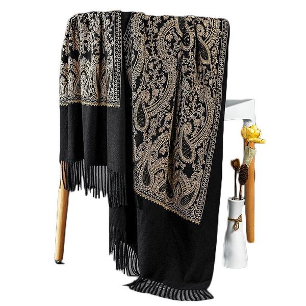 scarves vintage fashion scarf women embroidered cashmere winter warm tassel designer luxury long print wraps shawl 2021, Blue;gray
scarves vintage fashion scarf women embroidered cashmere winter warm tassel designer luxury long print wraps shawl 2021, Blue;gray