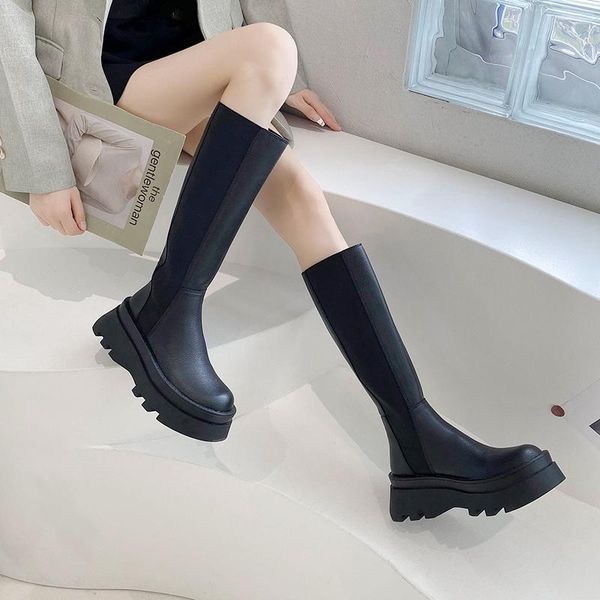 boots women's autumn boots-women flat heel shoes round toe leather rock rubber 2021 ladies high black boo
boots women's autumn boots-women flat heel shoes round toe leather rock rubber 2021 ladies high black boo